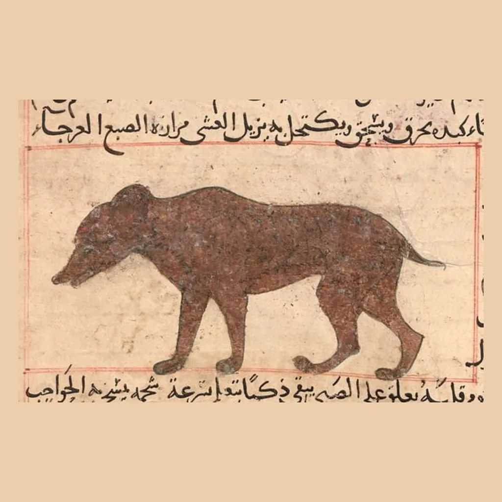 ضبع: المنمنمة في المخطوط