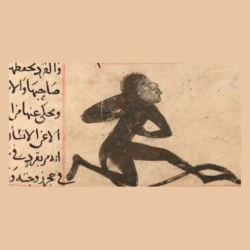 قرد: المنمنمة في المخطوط