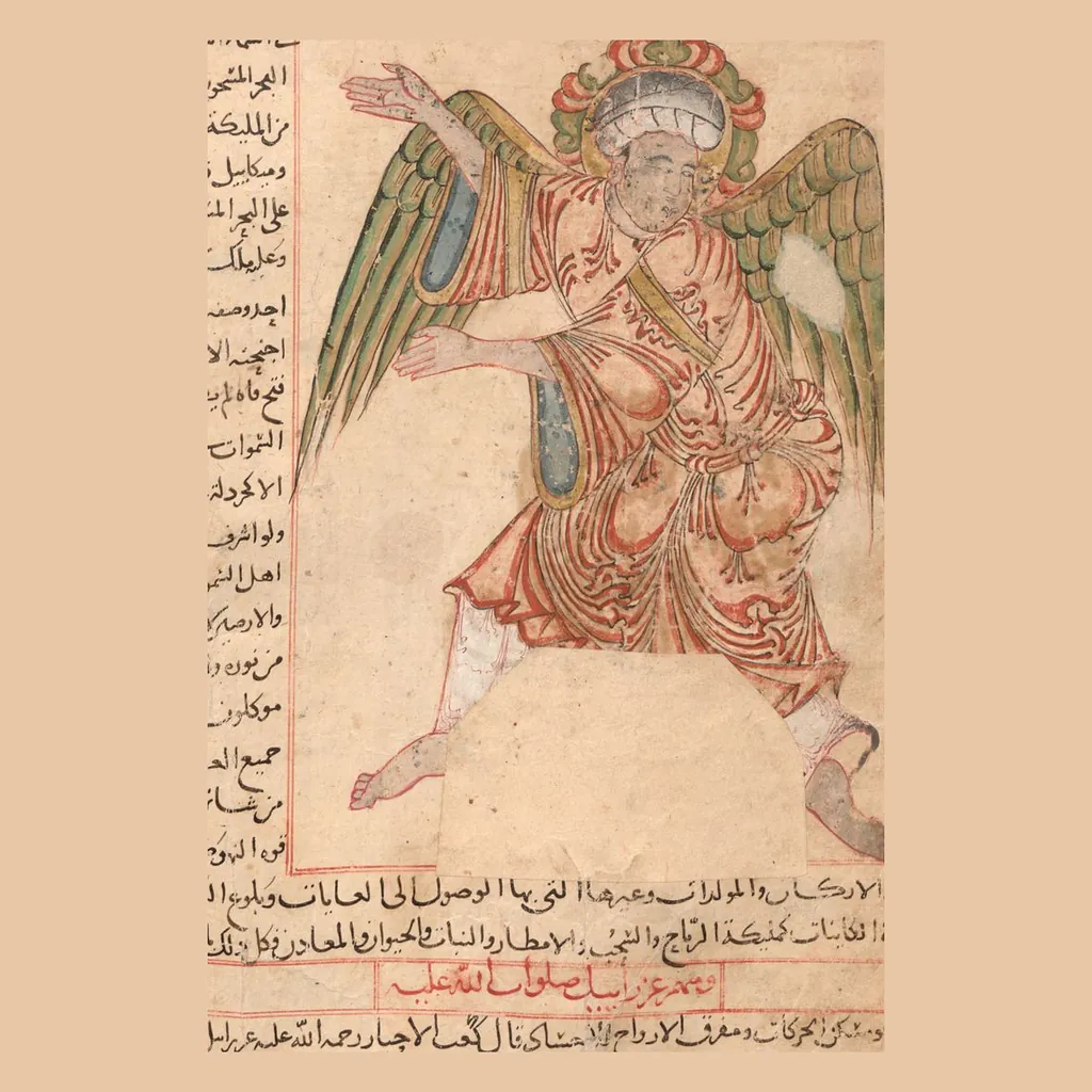 ميكائيل: المنمنمة في المخطوط