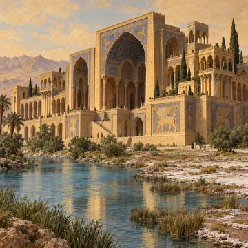 قصر شيرين: تصوّر فني حديث