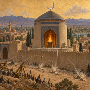 بيت نار شيز وهلاله: تصوّر فني حديث