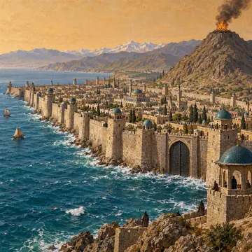 باب الأبواب على بحر الخزر: تصوّر فني حديث