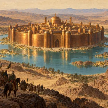 مدينة النحاس: تصوّر فني حديث