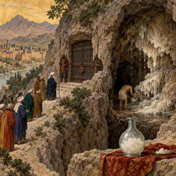 كهف المومياء بأرّجان: تصوّر فني حديث