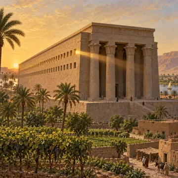 برابي دندرة: تصوّر فني حديث
