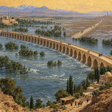قنطرة آبه: تصوّر فني حديث