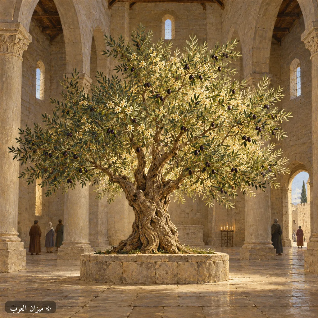 زيتونة لورقة: تصوّر فني حديث