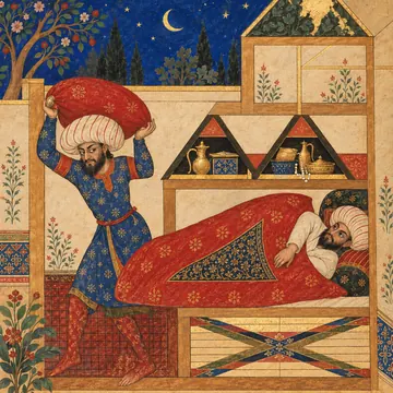 الرجل الذي تناوم للسارق: تصوّر فني حديث