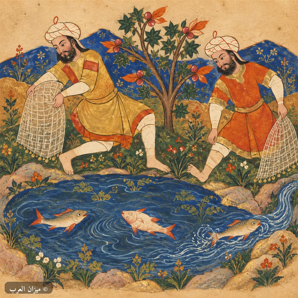 السمكات الثلاث: تصوّر فني حديث