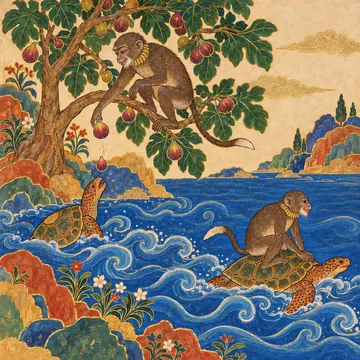 القرد والغيلم: تصوّر فني حديث