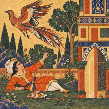 ابن الملك والطائر فنزة: تصوّر فني حديث