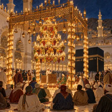 ختمة رمضان في الحرم: تصوّر فني حديث