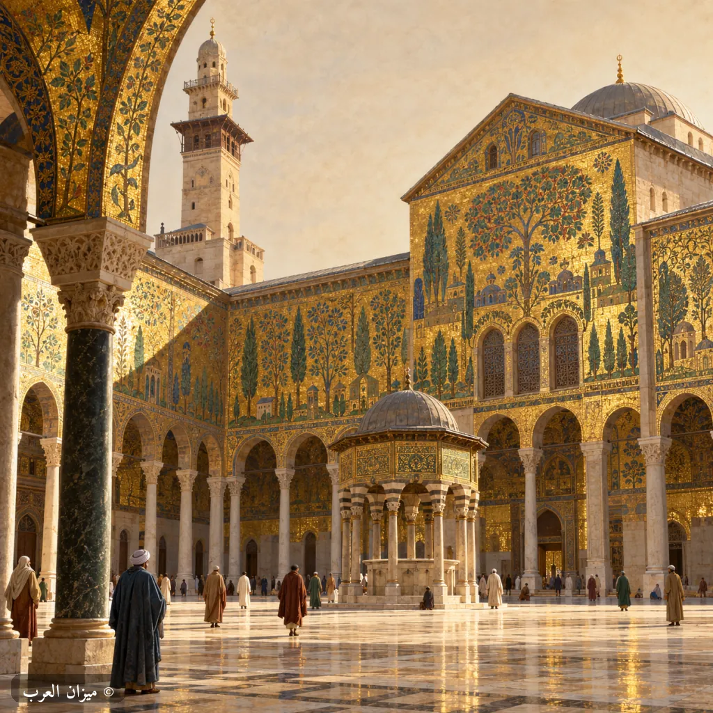 جامع دمشق: تصوّر فني حديث