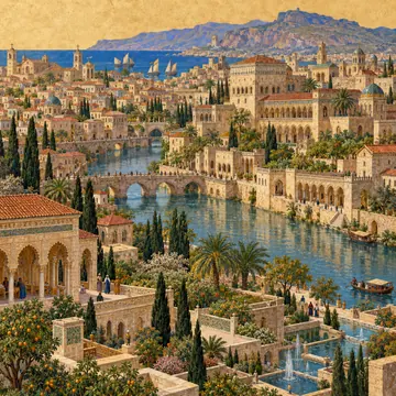 بلرم حضرة صقلية: تصوّر فني حديث